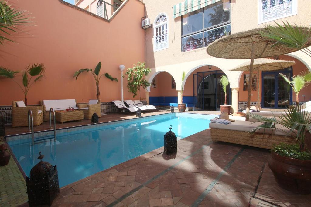 La Villa Bleue Марракеш Номер фото